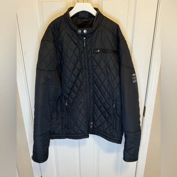 Vivint Quilted Jacket Vivint.SmartHome Black Size Large from Provo, Utah 1999 - Picture 1 of 6